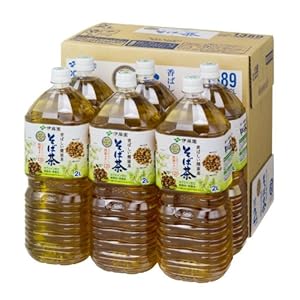[2CS]伊藤園 香ばしい健康茶そば茶(2L×6本)×2箱
