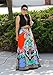 Franterd Women Beach Skirt Casual Traditional African Print Length Maxi Skirts