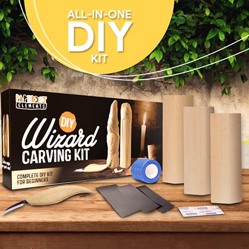 Wood Carving Kit for Beginners, Whittling Kit for Beginners, Whittling
