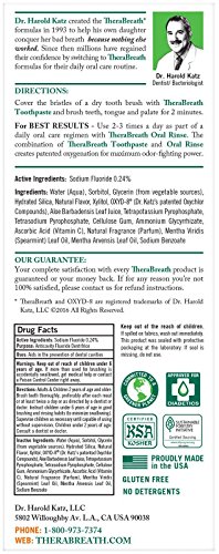 TheraBreath Toothpaste - 4 oz