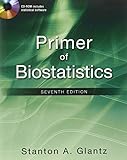 Primer of Biostatistics, Seventh Edition (Primer of Biostatistics (Glantz)(Paperback)) cover
