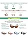 Yougarr Group Retro Wayfarer Sunglasses Polarized Metal Frame for mens sunglasses (Black Len/Black Widths Frames, 52)