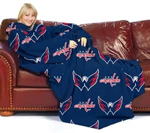 Amazon.com : NHL Washington Capitals Comfy Throw Blanket ...
