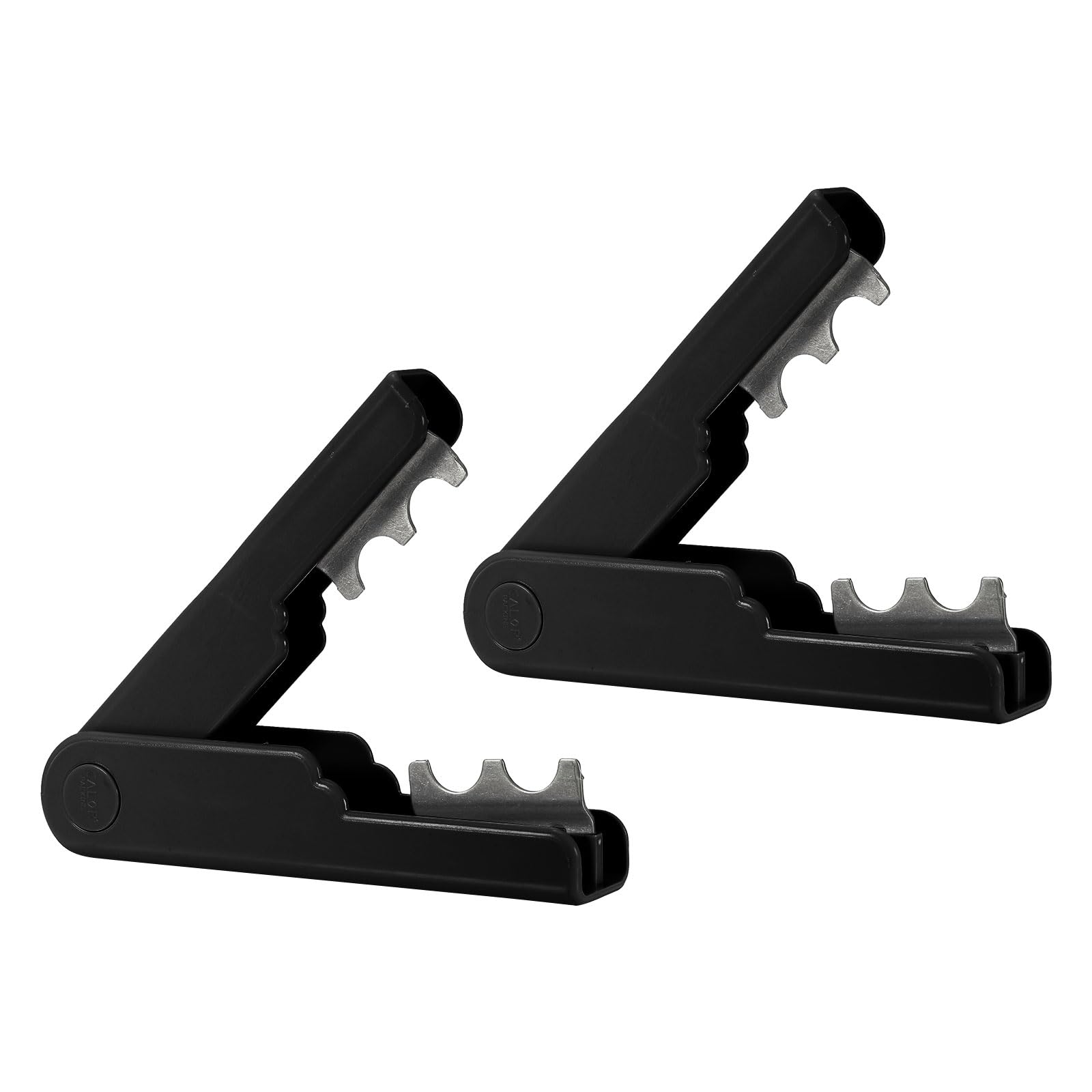 PATIKIL Rose Thorn Stripper Tool, 2Pack Metal Thorn Remover Tools Rose Stem Leaf Thorn Stripper for Rose Flower Floral Arrangement, Black