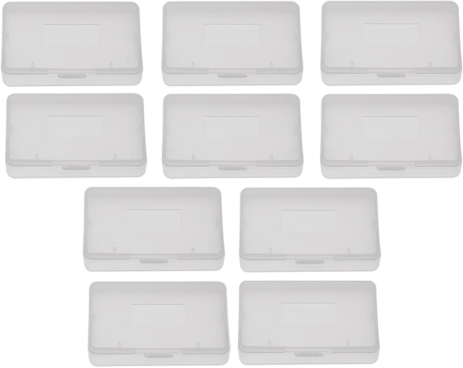 HuGuWdy Gameboy Advance Case Gameboy Case 12PCS，Anti Dust Transparent Protective Game Cartridge Case Storage Box Gameboy Game Case for Nintendo GameBoy Advance GBA（2.6 X1.6X 0.3in）