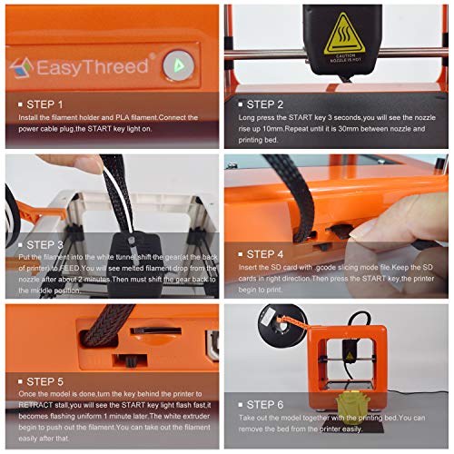 Easythreed Mini Toybox 3D PrinterDIY Set with Slicing Software