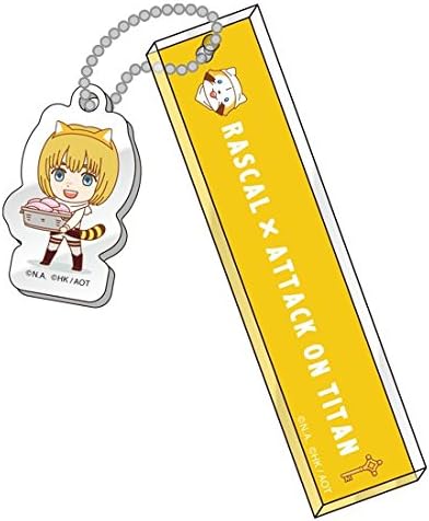 Amazon ラスカル 進撃の巨人 アルミンver ルームキーホルダー アニメ 萌えグッズ 通販