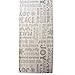 DII 100% Cotton, Machine Washable, Printed Metallic Table Runner For Parties, Christmas & Holidays - 14x108