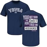 Dallas Cowboys Fans. YBYSA I Hate the Redskins Navy T-Shirt (S-5X)