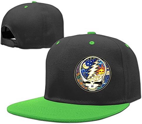 Caps Girls Grateful Dead Night And Day Steal Your Face Fitted Rock Punk Snapbacks