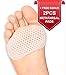 Metatarsal Pads Ball of Foot Cushions - Soft Gel Ball of Foot Pads - Mortons Neuroma Callus Metatarsal Foot Pain Relief Bunion Forefoot Cushioning Relief Women