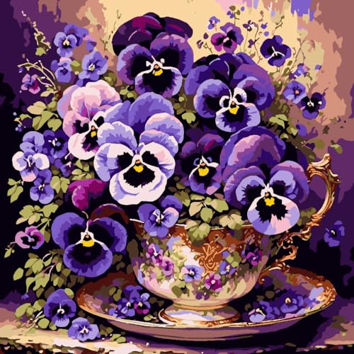 Paint by Number-flower-1