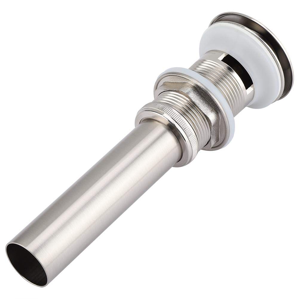 desagüe de lavabo con desagüe de latón macizo de PVD Tapón de drenaje