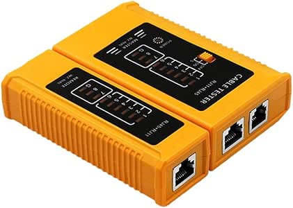 Monland Herramienta de Prueba del Probador de Cables de Red RJ45 RJ11