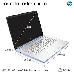 HP 14 Inch Laptop, Intel N150, Office 365 1