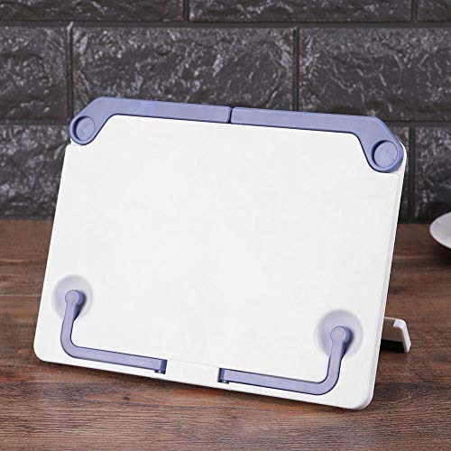 WinnerEco Reading Frame, Portable Reading Stand Books Recipe Shelf Folding Cookbook Holder Organizer