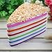 AOLIGE Squishies Slow Rising Jumbo Kawaii Cute Colored Unicorn Creamy Scent for Kids Party Toys Stress Reliever Toy (Triangle Cake)