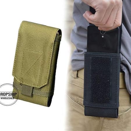 ADITYAVAT Nylon Waterproof Camouflage Tactical Army Backpack (Khaki)