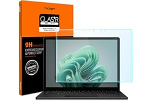 Spigen Tempered Glass Screen Protector [GlasTR Slim] Designed for Surface Laptop 5 / Surface Laptop 4 / Surface Laptop 3 (13.5 inch) [9H Hardness]