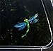 Dragonfly D3 - Stained Glass Style - Car Vinyl Decal - Yadda-Yadda Design Co. (5.75