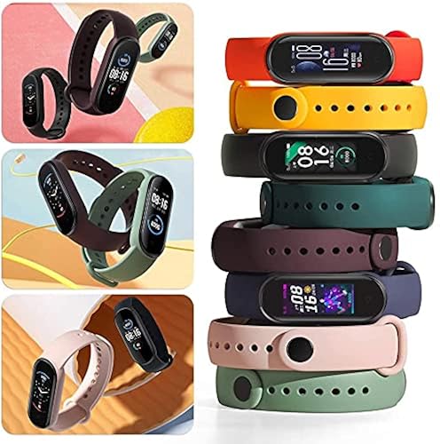 3er-Set Sport-Armbänder Für Mi Band 5 & 6 – Weiches Silikon, Viele Farben, Einfach Zu Wechseln