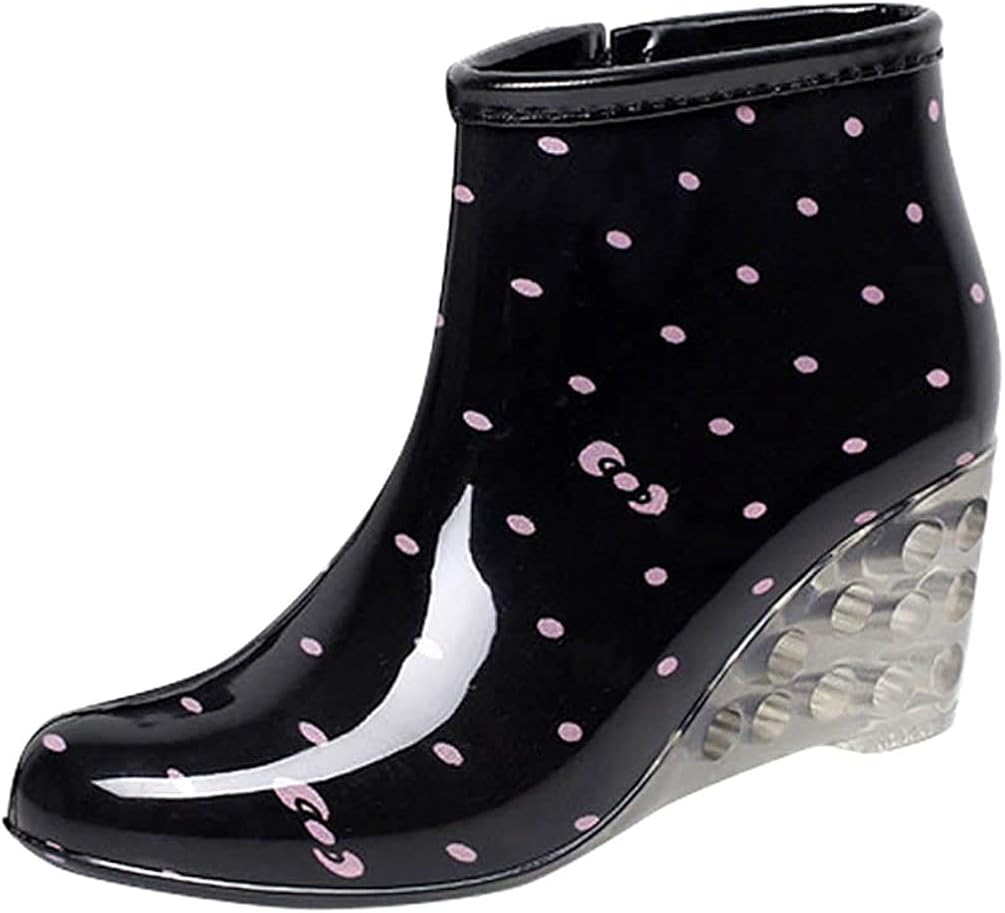 rain heel boots