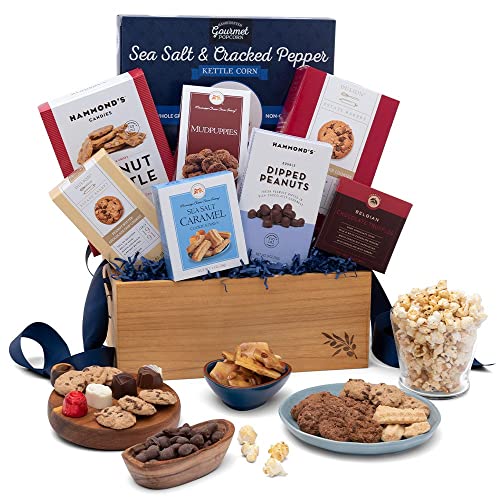 Kabloom PRIME OVERNIGHT DELIVERY Snack & Chocolate Gift Basket