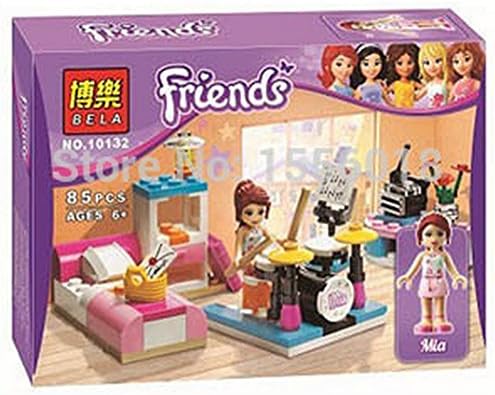 BELA 10132 original assemblage building blocks friends for girl series house city bricks gift Compatible With LEGO 10132