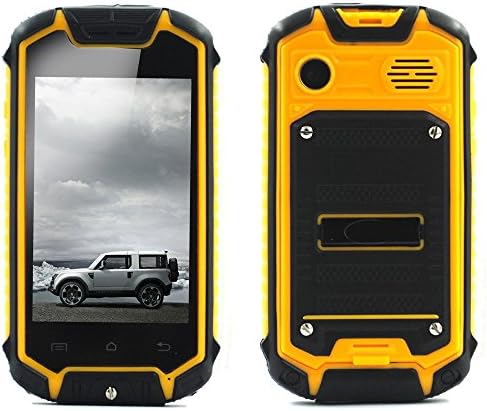 Small Mini 2.45 Inch Android 4.2 Dual SIM Ultra Smart Cell Mobile Phone WIFI Yellow