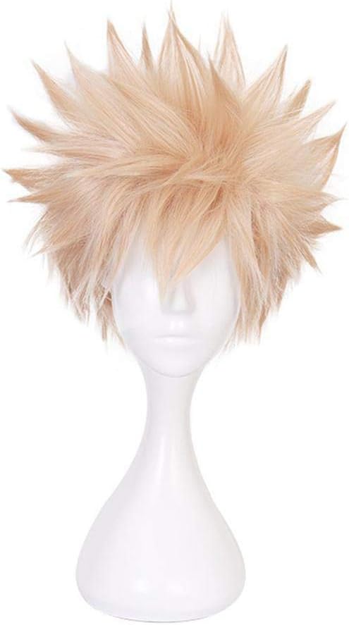 Odelette Peggy Cosplay Wig Anime My Hero Academy Synthetic Hair Cosplay Wig For Holiday Party