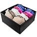 Sorbus® Foldable Storage Drawer Closet Dresser Organizer - 6 Piece Set (Black)