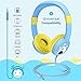 Mpow CH1 Kids Headphones w/85dB Volume Limited Hearing Protection & Music Sharing Function, Kids Friendly Safe Food Grade Material, Tangle-Free Cord, Wired On-Ear Headphones for Children/Toddler/Baby