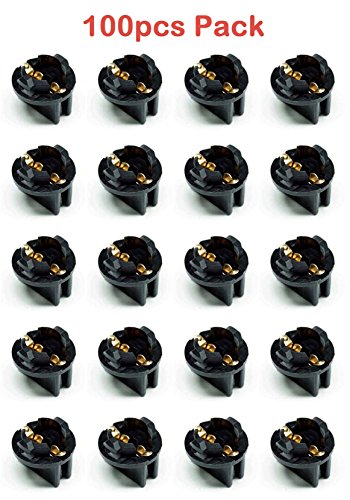 PA 100#555 T10 Pinball Machine Light Bulb Socket Twist Lock Wedge instrument Base