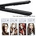 INMISS Portable Plate Car Mini Travel Hair Straightener Flat Iron Plug 12V (black)