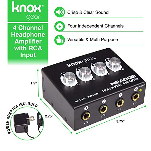 AKG K553 MKII Studio Headphones with Knox Gear Headphone Amplifier - Thumbnail 3