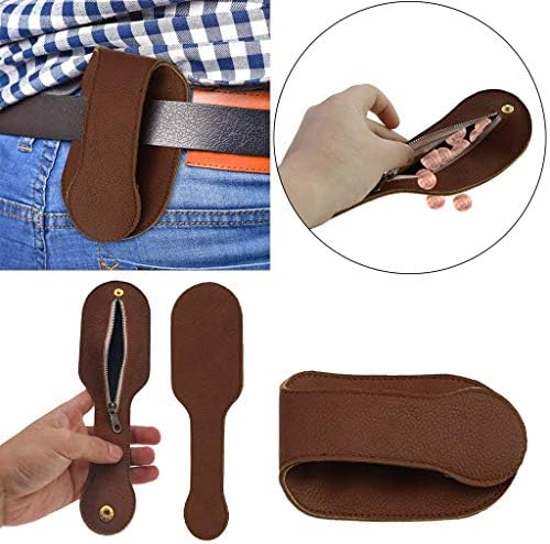 GOUPPER Highpot Mini Leather Coin Purse Vintage Coin Purse Outdoor Men EDC Self-Defense Multi-Tool