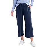 Huk Women's Bayside Wide Leg Crop Pants