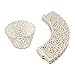 YOZATIA 60PCS Ivory Cupcake Wrappers, Lace Cupcake Liners Laser cut Cupcake Papers for Wedding/Birthday Party Decoration (ivory)
