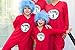 SleepytimePjs Infant & Kids Red Fleece Onesie PJs Footed Pajama (ST717-K-RED-12)