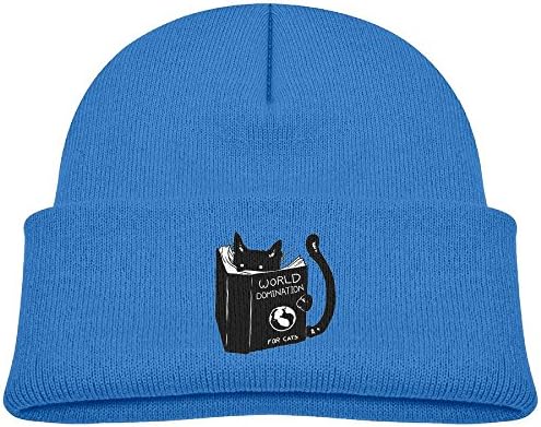 Cat Is Reading Morehats Waffle Knit Soft Beanie Warm Winter Hat Skull Hat For Unisex