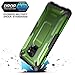 Galaxy S9 Case, SUPCASE Unicorn Beetle Series Premium Hybrid Protective Clear Case for Samsung Galaxy S9 2018 Release, Retail Package (Frost/Green)