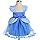Robe Fille à Paillettes Trapèze - Pour Anniversaire, Mariage, Fête (tailles 2-12 Ans, Couleurs Assorties)