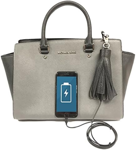 iTassel - Portable Rechargeable Power Bank Battery for any Wireless Device - Charge your Device anywhere &amp; look good doing it! - Black