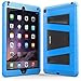 i-Blason iPad Air 2 Case, ArmorBoxDual Layer Protective Case for Apple iPad Air 2 (iPad 6) 9.7 Inch iOS 8 Tablet [Kickstand/with Bulit-in Screen Protector] for Kids Friendly - Blue/Black
