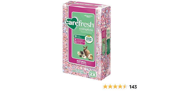 carefresh complete natural paper bedding