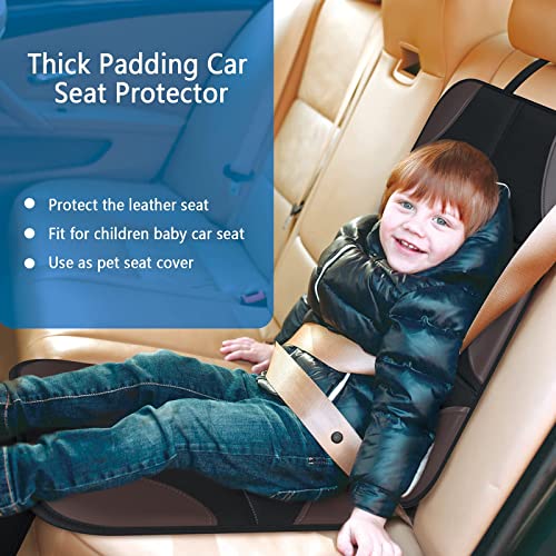 Smart eLf Car Seat Protector, Thickest Padding Seat Protector Carseat with Waterproof Fabric