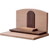 工場ダイレクト オープン仏壇 おしゃれ仏壇 ミニ仏壇 モダン仏壇 小さい仏壇 現代仏壇仏具 小型仏壇 上置き仏壇 ペット仏壇 供物台 手元供養祭壇 メモリアルステージ オリジナル ウォールナット 天然木