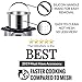 The Original - Steamer Basket Insert, Stainless Steel - for 6 qt and 8 Quart Instant Pot, Pressure Cooker - Strainer for Pasta, Rice Tamales, Fish, Veggies, Eggs