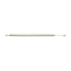 Fossil Women's Heritage D-Link Glitz Gold-Tone