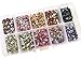 Summer-Ray 3mm Assorted Color AB Rhinestones in Storage Box